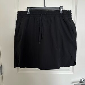Black Activewear Skort